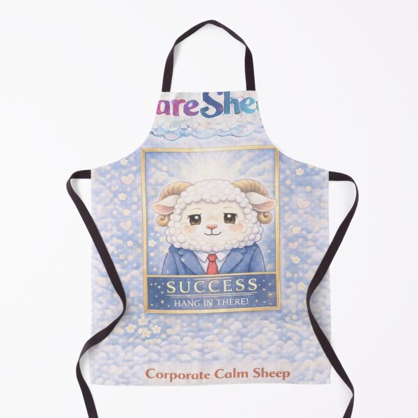 Item preview, Corporate Calm Sheep | This Is Fine CareSheep Parody (Sheepism) designed and sold by Thpoar.