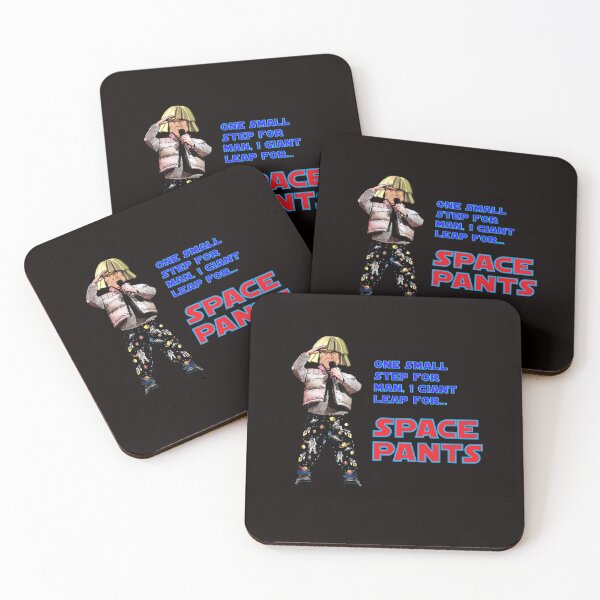 Item preview, giant leap for space pants logo designed and sold by VWscout2.
