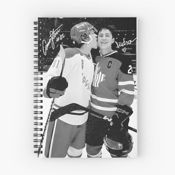 Item preview, Hollanov Heated Rivalry Vintage Photo Classic T-Shirt – Ilya Rozanov & Shane Hollander Hockey Romance Design designed and sold by ZWITABLDIYA.