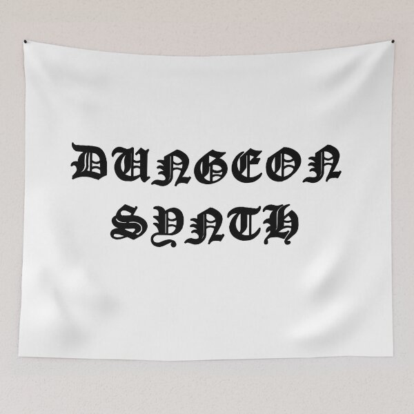 Item preview, Dungeon Synth black DUNGEON SHOP designed and sold by Dungeon-Shop.