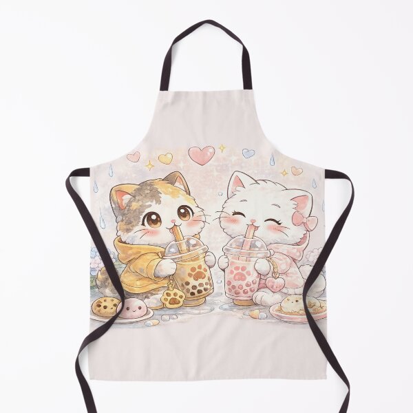 Item preview, Mochi & Lumi – Cute Bubble Tea Kawaii Cats designed and sold by Mochi Studio.