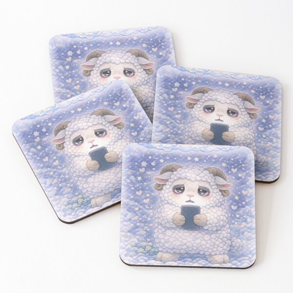 Item preview, Doomscroll Sheep | Just One More CareSheep Parody (Sheepism) designed and sold by Thpoar.