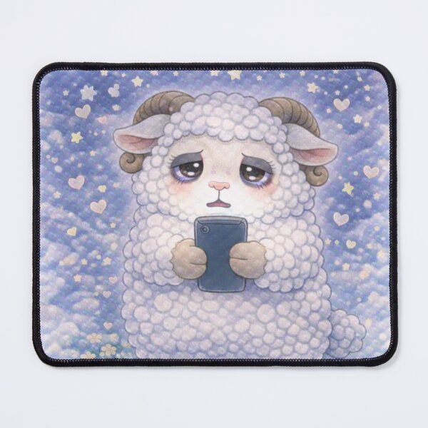 Item preview, Doomscroll Sheep | Just One More CareSheep Parody (Sheepism) designed and sold by Thpoar.