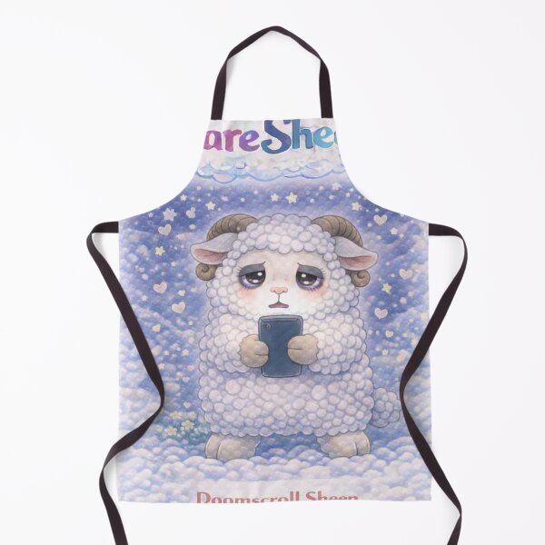 Item preview, Doomscroll Sheep | Just One More CareSheep Parody (Sheepism) designed and sold by Thpoar.