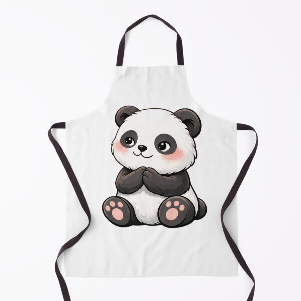 Item preview, Cute Shy Panda – Kawaii Blushing Panda Sticker | Adorable Soft Aesthetic Animal Art designed and sold by snaperos.