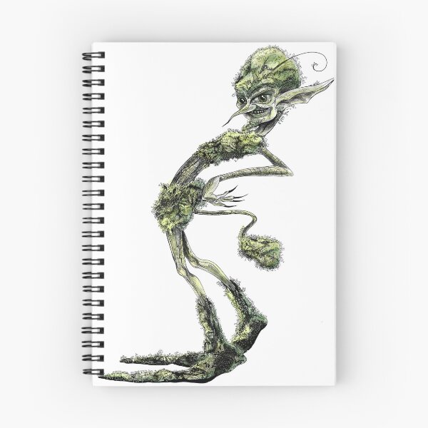 Item preview, Moss imp of the forest designed and sold by TraceyEvansArt.