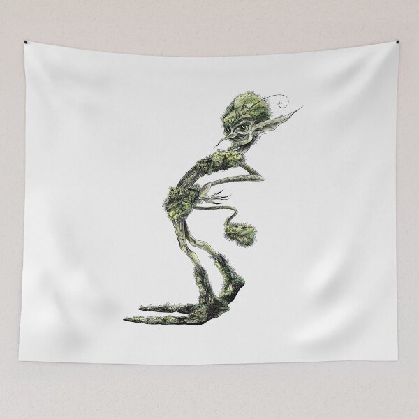 Item preview, Moss imp of the forest designed and sold by TraceyEvansArt.