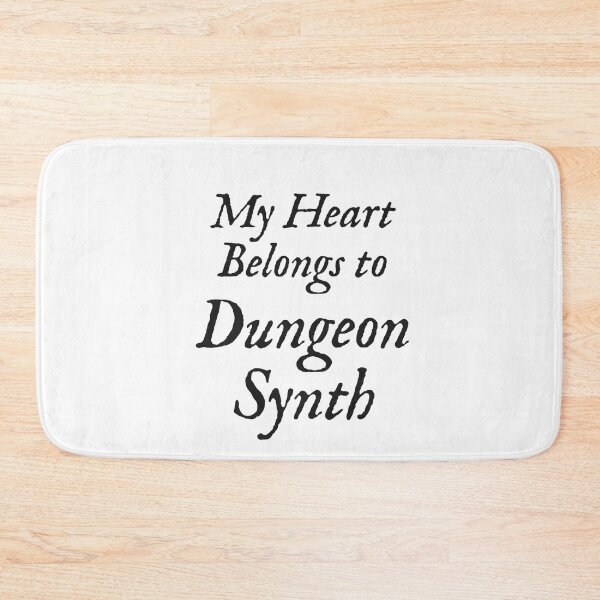 Item preview, My Heart Belongs To Dungeon Synth designed and sold by Dungeon-Shop.