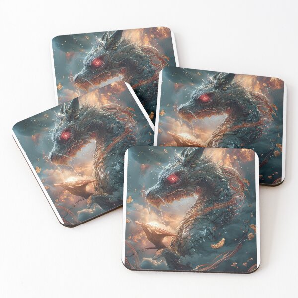 Item preview, Infernal Pizza Dragon – Dark Fantasy Surreal Beast Art designed and sold by Grafititee.