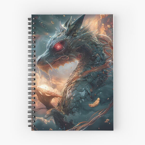 Item preview, Infernal Pizza Dragon – Dark Fantasy Surreal Beast Art designed and sold by Grafititee.