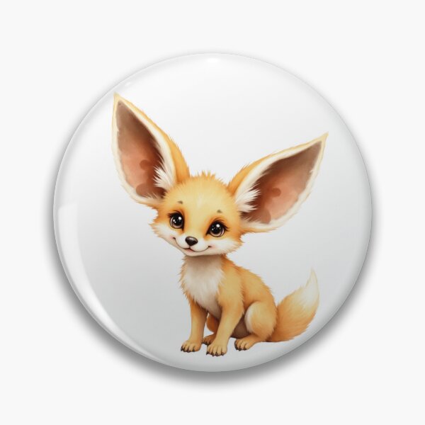 Item preview, Chibi Style Cute Fennec Fox designed and sold by TineRose.