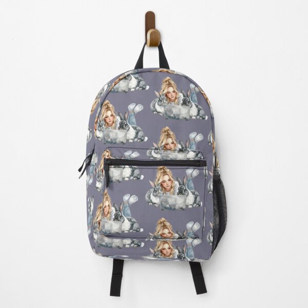 Item preview, Working from home with Hoppel, grey and white rabbits designed and sold by LiskoDesign.