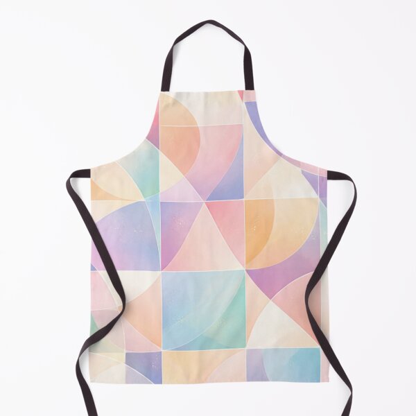 Item preview, Abstract geometric artwork in pastel tones designed and sold by ba-gonz.