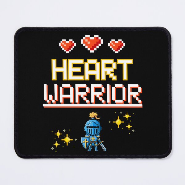 Item preview, Heart Warrior Retro Gaming Pixel Art CHD Survivor designed and sold by JB-designstudio.