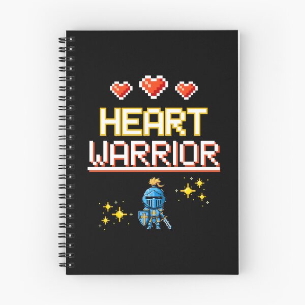 Item preview, Heart Warrior Retro Gaming Pixel Art CHD Survivor designed and sold by JB-designstudio.
