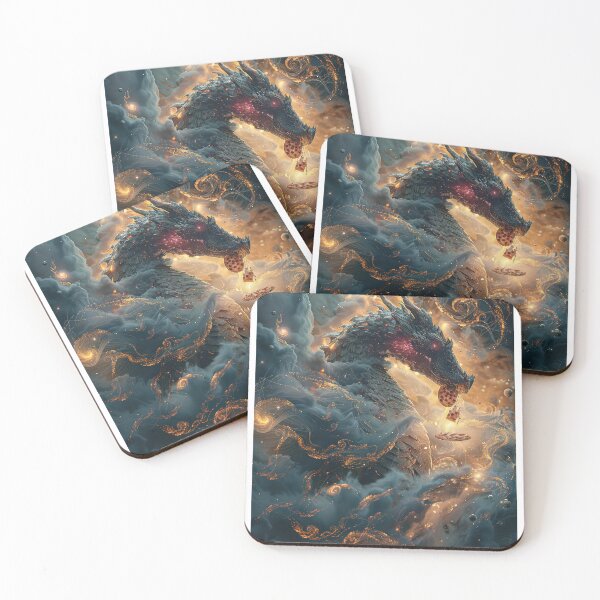 Item preview, Infernal Pizza Dragon – Dark Fantasy Surreal Beast Art designed and sold by Grafititee.