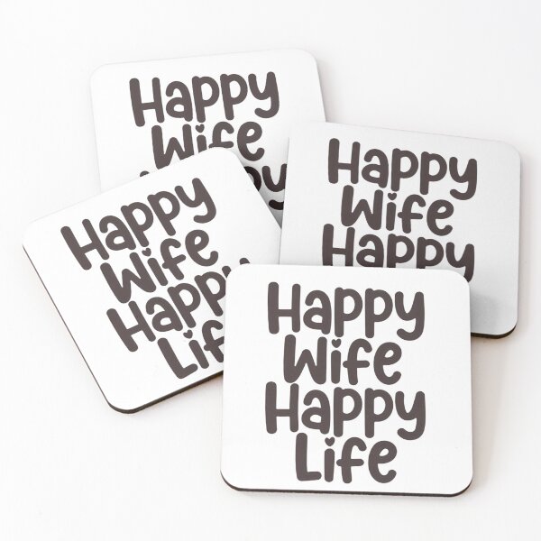 Item preview, Happy Wife Happy Life  designed and sold by Art for Every Person.