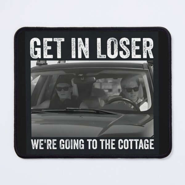 Item preview, Get In Loser We’re Going to the Cottage Classic T-Shirt – Hollanov Heated Rivalry Hockey Romance Design designed and sold by ZWITABLDIYA.