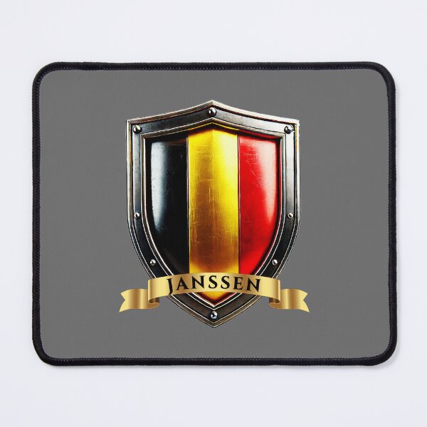 Item preview, Janssen Belgium Family Name Shield designed and sold by Highlandkings.