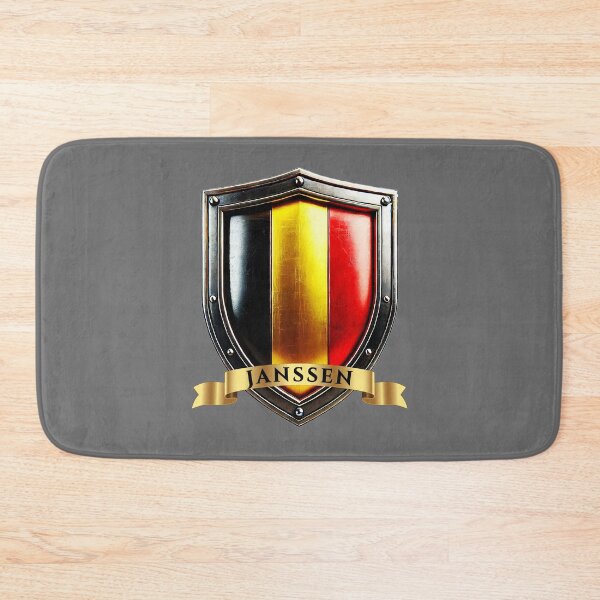 Item preview, Janssen Belgium Family Name Shield designed and sold by Highlandkings.