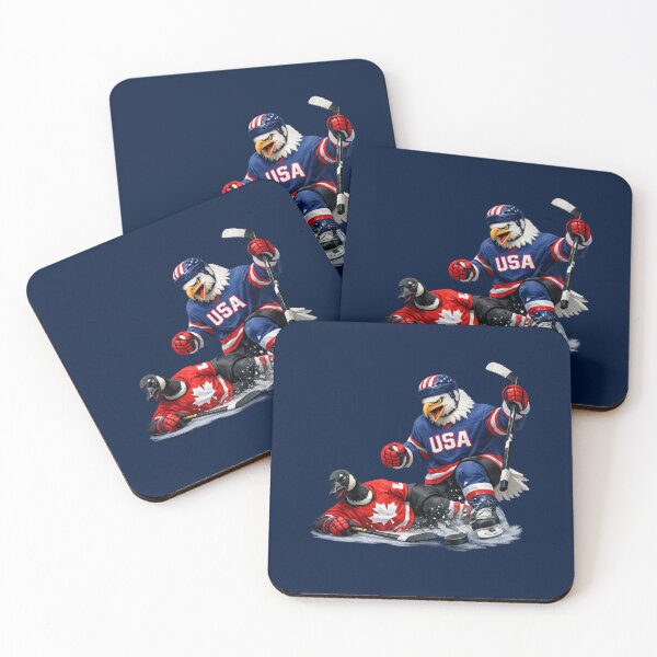 Item preview, USA Eagle Takes Down Canada Goose – Hockey Victory Design - 2026 Hockey Victory designed and sold by g1cash.