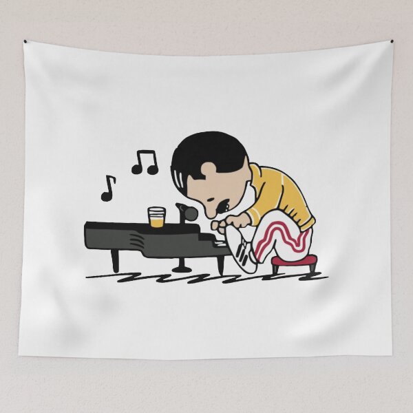 Item preview, Freddy Piano Mercury  designed and sold by alenaajackson.