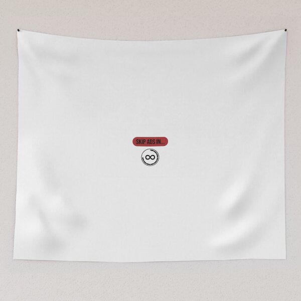 Item preview, Skip Ads in Infinity T-Shirt designed and sold by CAUSANOSTAL.
