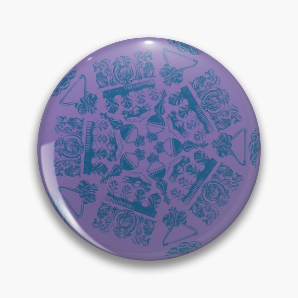 Item preview, Embellishment Pentagon Blue on Purple designed and sold by Digitalmyth's Designs.