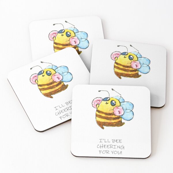 Item preview, Cheering bee designed and sold by Kaledo.