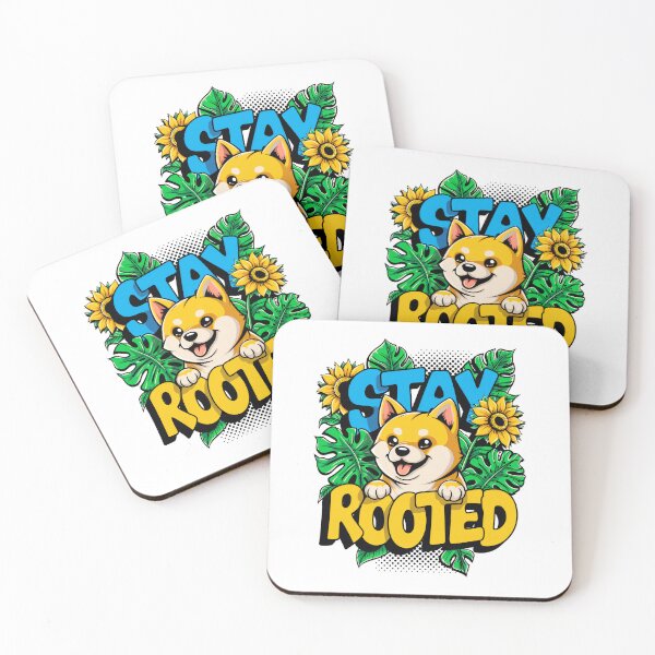 Item preview, Stay Rooted Shiba designed and sold by SignumShop.