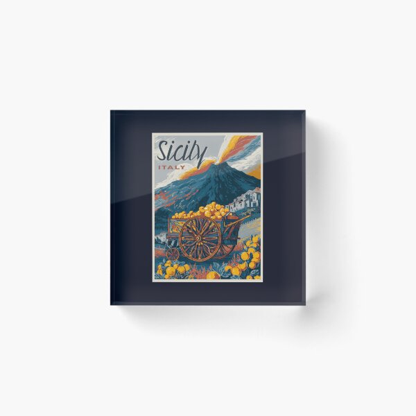 Aperçu de l'œuvre Sicile - Italie créée et vendue par GoodOldVintage.