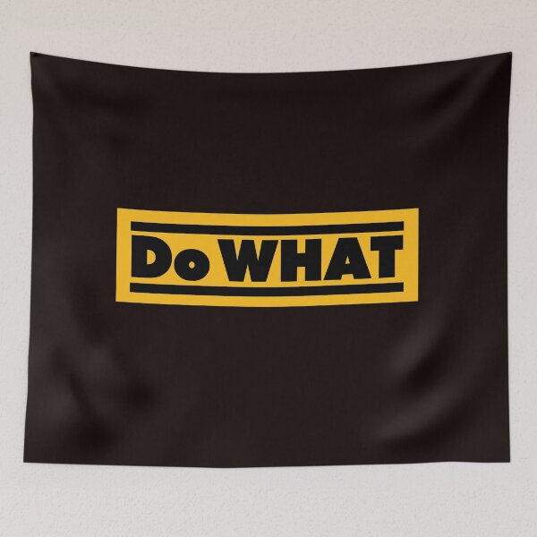 Item preview, black yellow do what power tool logo designed and sold by VWscout2.