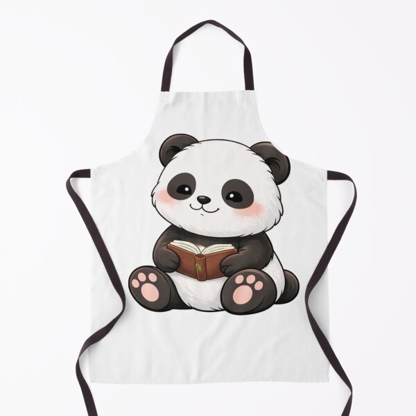 Item preview, Cute Reading Panda – Kawaii Book Lover Panda Sticker | Cozy Study Aesthetic Animal Art designed and sold by snaperos.