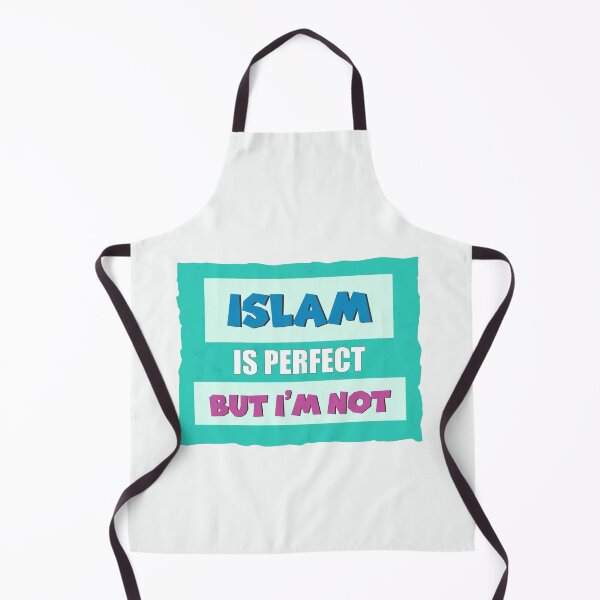 Item preview, Islam Is Perfect But I'm Not Islamic Typography Art designed and sold by Miniature Store.