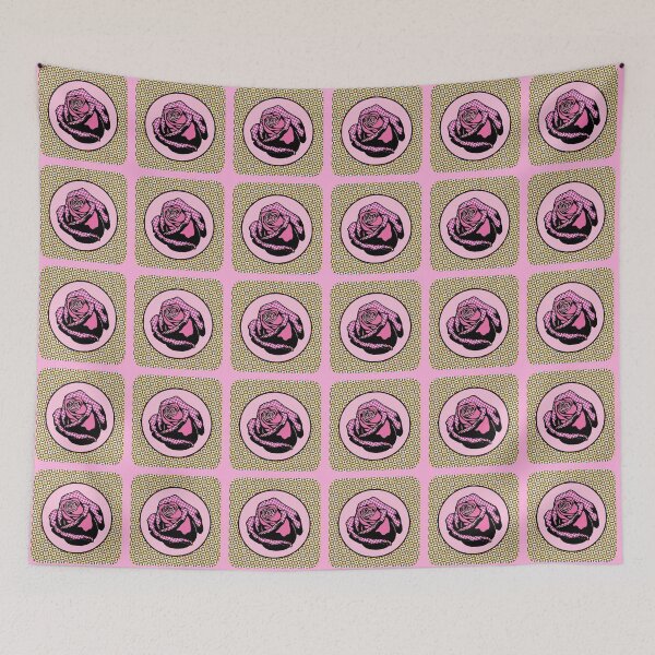 Item preview, Pop and Op art of a Flower designed and sold by cremedecolor.
