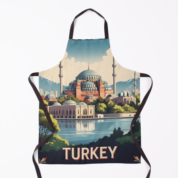 Item preview, Ankara Turkey Vintage Travel Tourism Art designed and sold by TravelersGems.