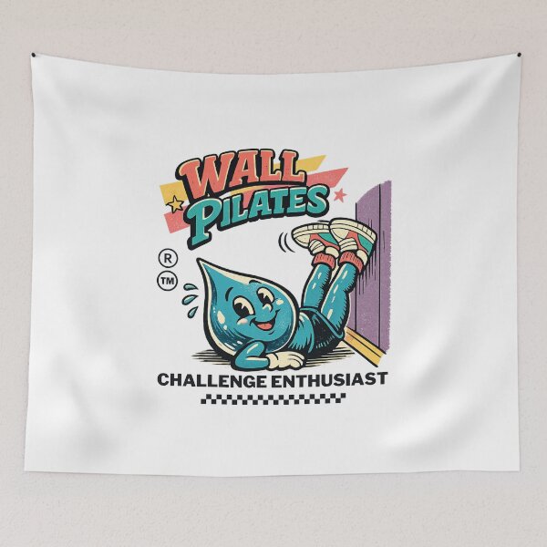 Item preview, Wall pilates challenge enthusiast designed and sold by Peerless-Prime.