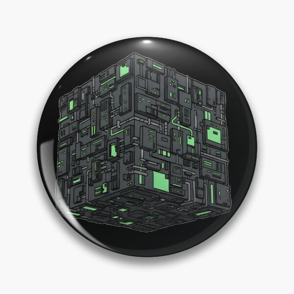 Item preview, Borg Cube designed and sold by TNSoldiers.com.