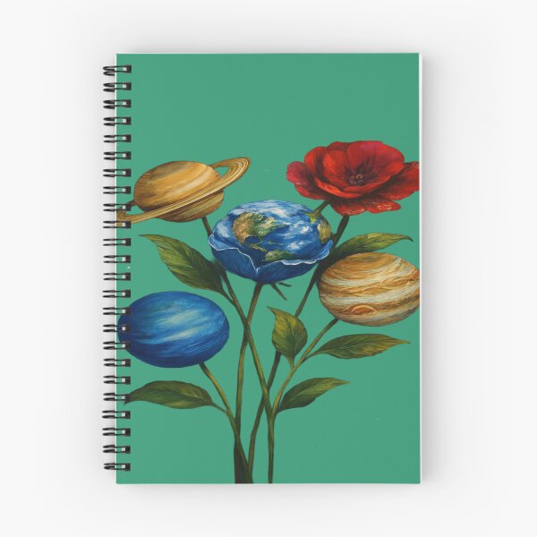 Item preview, bouquet of floral planets designed and sold by Ecosetereos.