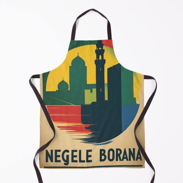Item preview, Negele Borana Ethiopia Africa Retro Vintage Travel Souvenir designed and sold by TravelersGems.
