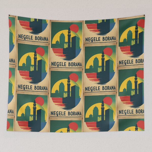 Item preview, Negele Borana Ethiopia Africa Retro Vintage Travel Souvenir designed and sold by TravelersGems.