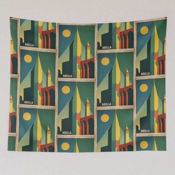 Item preview, Asella Ethiopia Africa Retro Vintage Travel Souvenir designed and sold by TravelersGems.