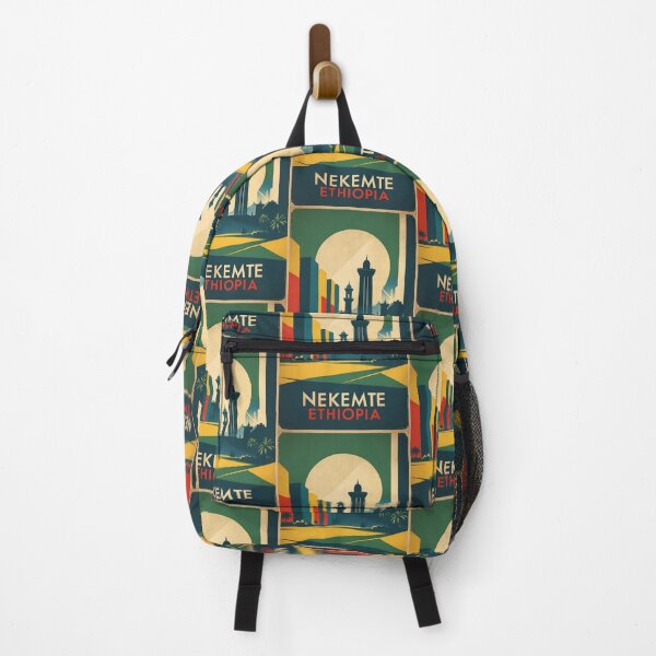 Item preview, Nekemte Ethiopia Africa Retro Vintage Travel Souvenir designed and sold by TravelersGems.