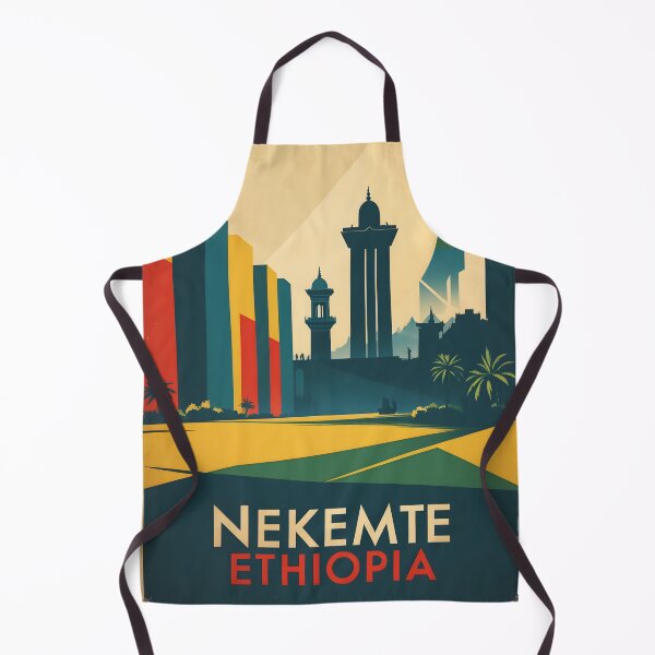 Item preview, Nekemte Ethiopia Africa Retro Vintage Travel Souvenir designed and sold by TravelersGems.