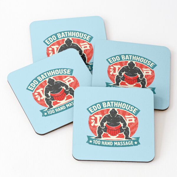 Item preview, Edo Bathhouse Sumo Massage designed and sold by agearb.