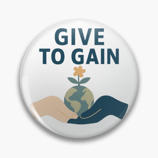 Item preview, Give To Gain Women Empowerment and Growth Message designed and sold by PunchDrop.