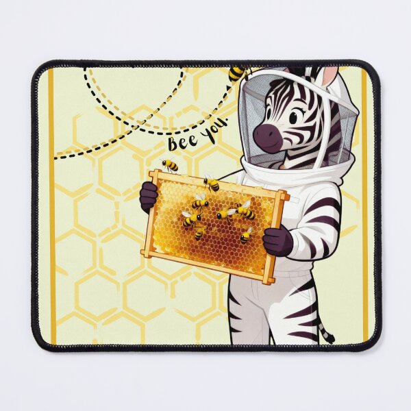 Item preview, Bee Keeper Zebra Honey Harvest designed and sold by ZebraDazzleDesigns.