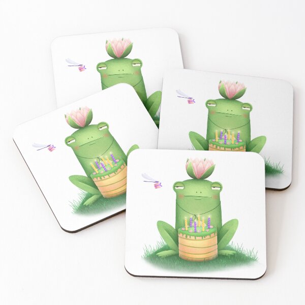 Item preview, Birthday cake for a frog. designed and sold by PrettyElk.