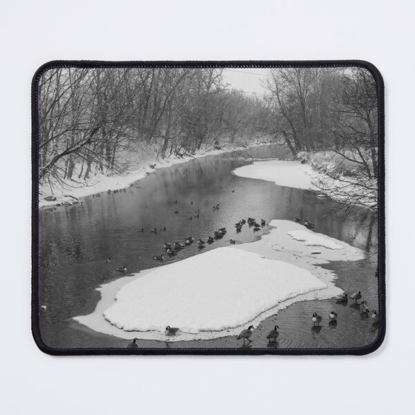 Item preview, winter river scene designed and sold by FlyingLilly.