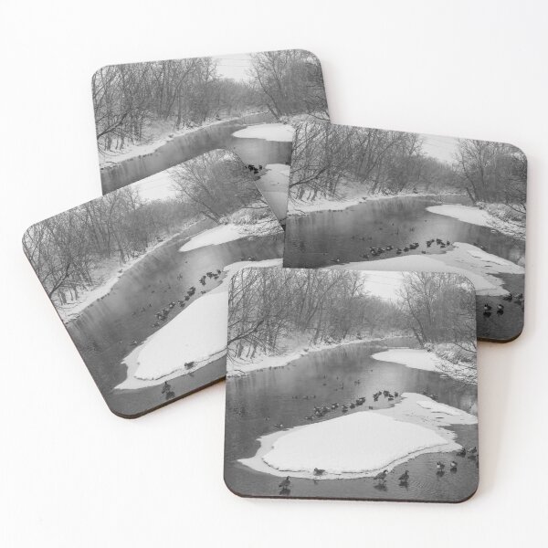 Item preview, winter river scene designed and sold by FlyingLilly.
